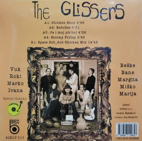 The Glissers - The Glissers (LP, Album, Gat)