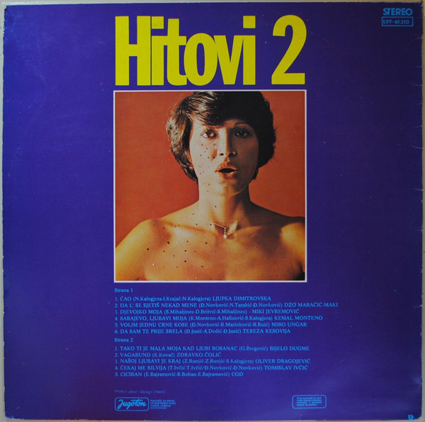 Various - Hitovi 2 (LP, Comp)