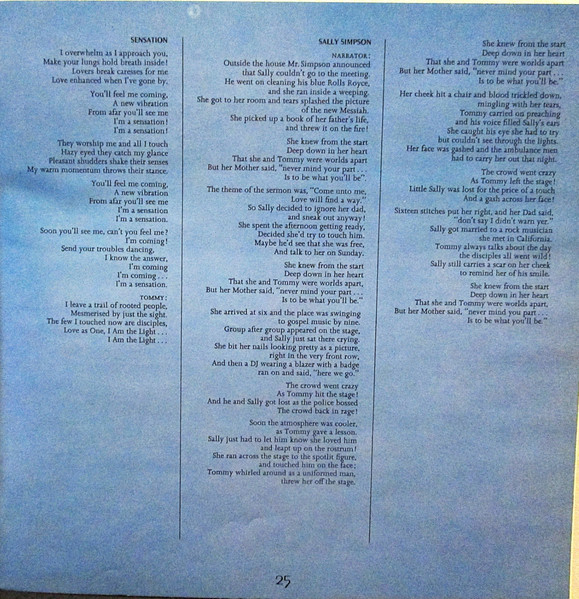 The London Symphony Orchestra* And Chambre Choir* - Tommy (2xLP, Album, Pit + Box)