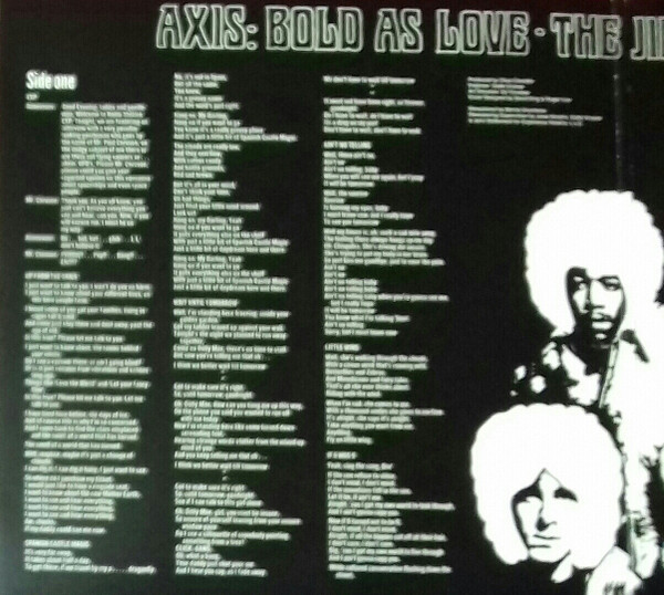 The Jimi Hendrix Experience - Axis: Bold As Love (LP, Album, RE, RM, Gat)