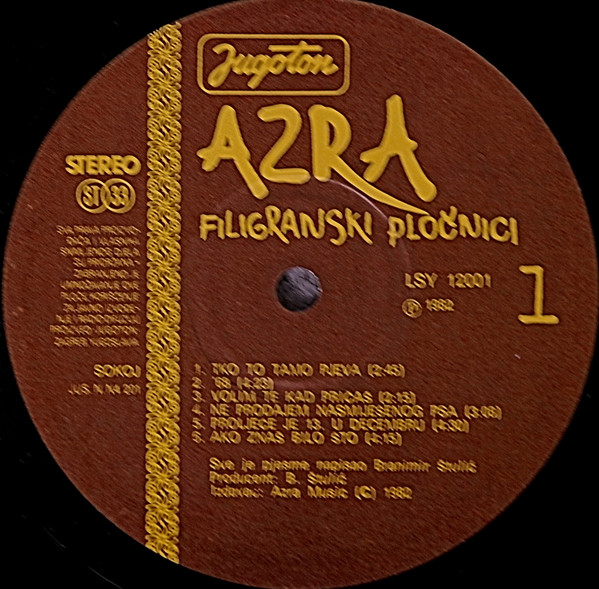 Azra (3) - Filigranski Pločnici (2xLP, Album)