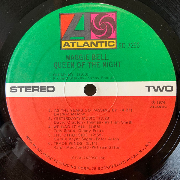 Maggie Bell - Queen Of The Night (LP, Album, PR )