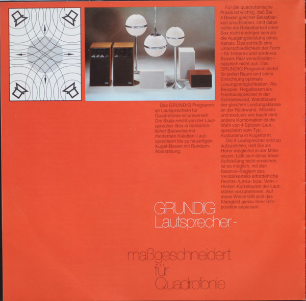 Various - Grundig Demonstriert Quadrofonie (LP, Comp, Quad)