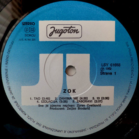 Zok* - Zok (LP, Album)