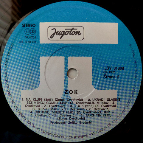 Zok* - Zok (LP, Album)