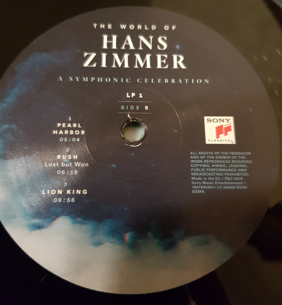 Hans Zimmer - The World Of Hans Zimmer (A Symphonic Celebration) (3xLP, Album, Ltd, 180)