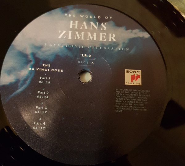 Hans Zimmer - The World Of Hans Zimmer (A Symphonic Celebration) (3xLP, Album, Ltd, 180)