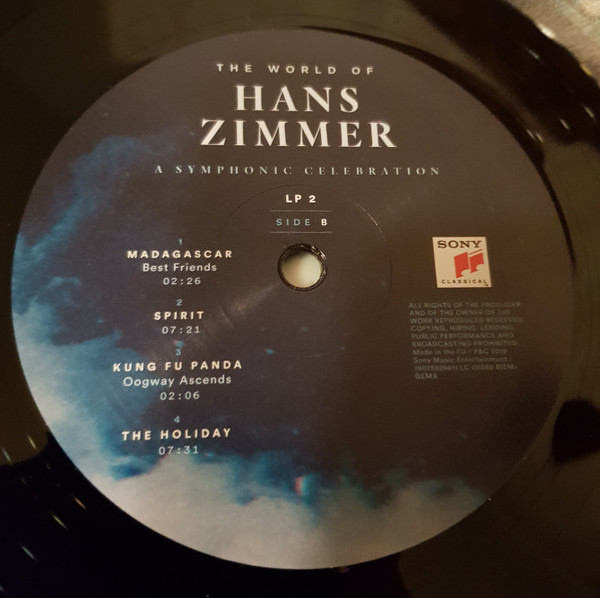 Hans Zimmer - The World Of Hans Zimmer (A Symphonic Celebration) (3xLP, Album, Ltd, 180)