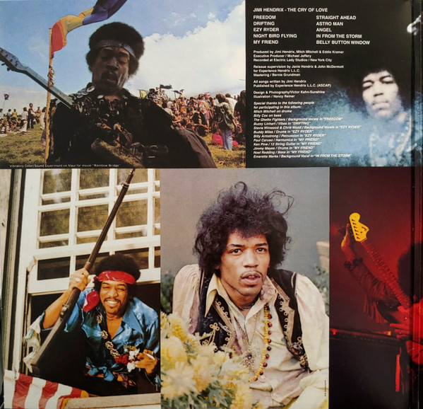 Jimi Hendrix - The Cry Of Love (LP, Album, RE, 180)