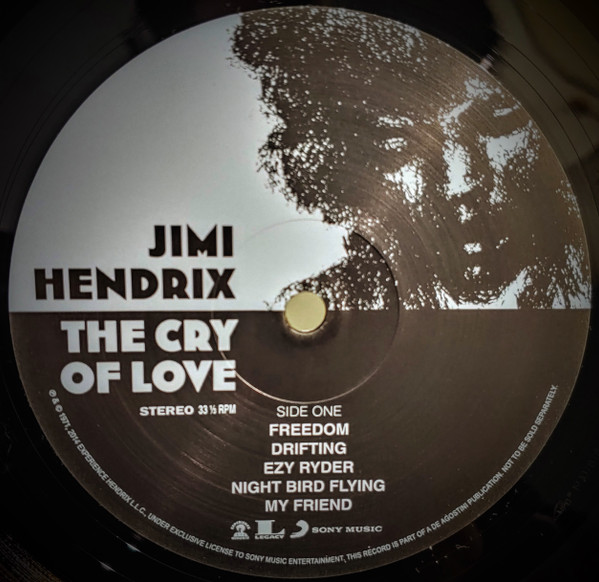 Jimi Hendrix - The Cry Of Love (LP, Album, RE, 180)