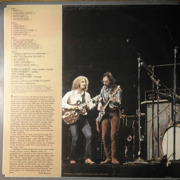 Creedence Clearwater Revival Featuring John Fogerty - Chronicle (The 20 Greatest Hits) (2xLP, Comp, Gat)
