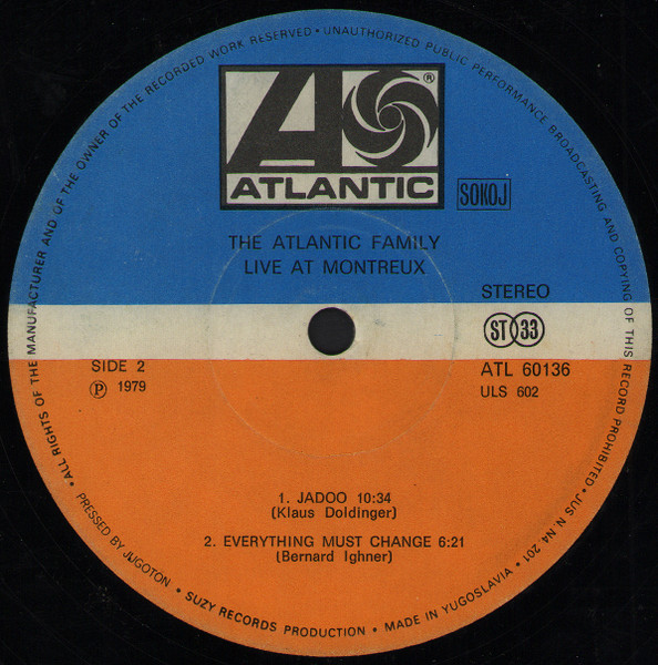 The Atlantic Family - Live At Montreux (2xLP, Album)