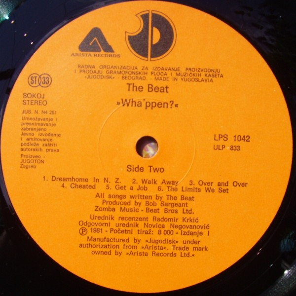 The Beat (2) - Wha'ppen? (LP, Album)