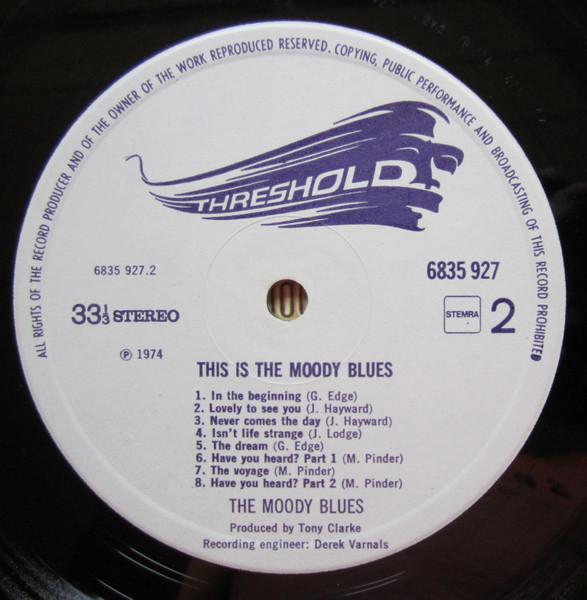 The Moody Blues - This Is The Moody Blues (2xLP, Comp, Gat)