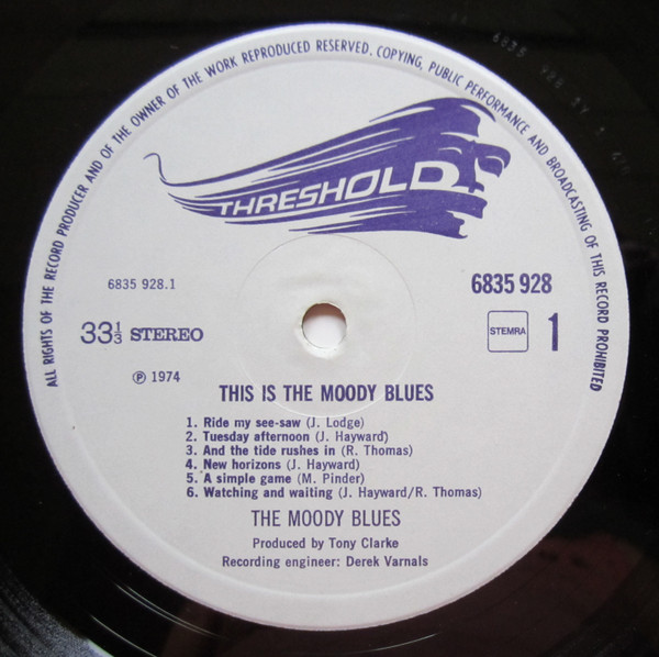 The Moody Blues - This Is The Moody Blues (2xLP, Comp, Gat)