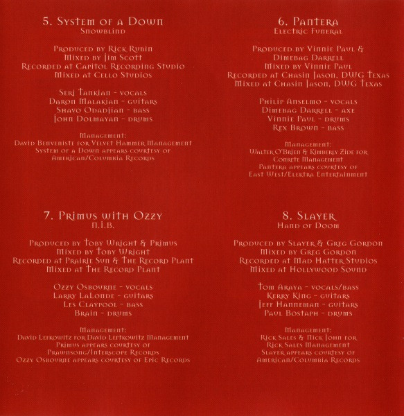 Various - Nativity In Black II: A Tribute To Black Sabbath (CD, Comp)