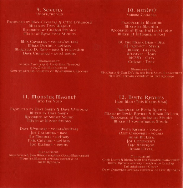 Various - Nativity In Black II: A Tribute To Black Sabbath (CD, Comp)