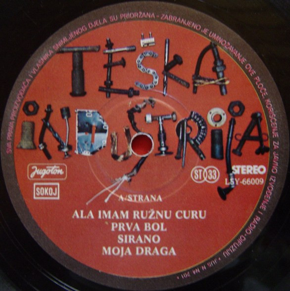 TeÅ¡ka Industrija - TeÅ¡ka Industrija (LP, Album)