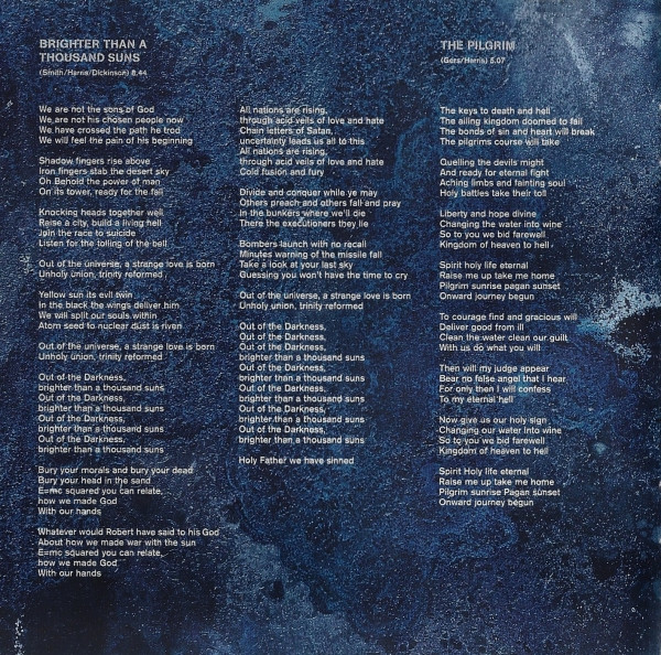 Iron Maiden - A Matter Of Life And Death (CD, Album)