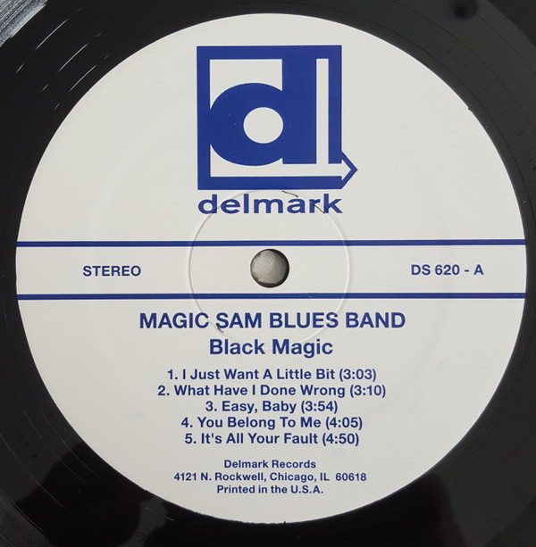 Magic Sam Blues Band - Black Magic (LP, Album)