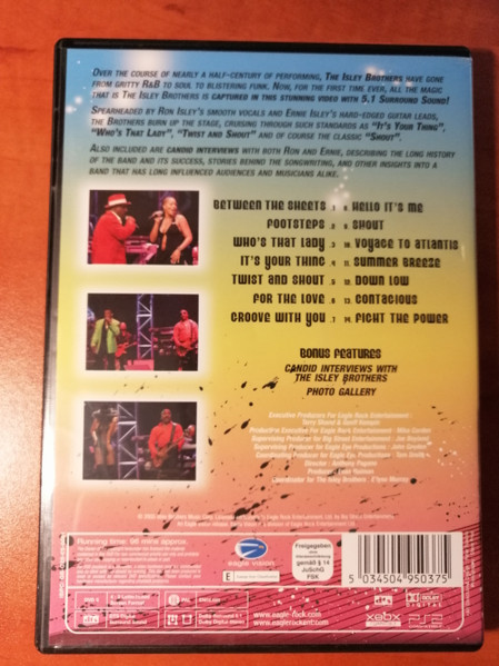 The Isley Brothers - Summer Breeze - Greatest Hits Live (DVD-V, PAL, Dol)