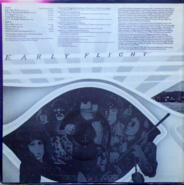 Jefferson Airplane - Early Flight (LP, Comp, Ind)