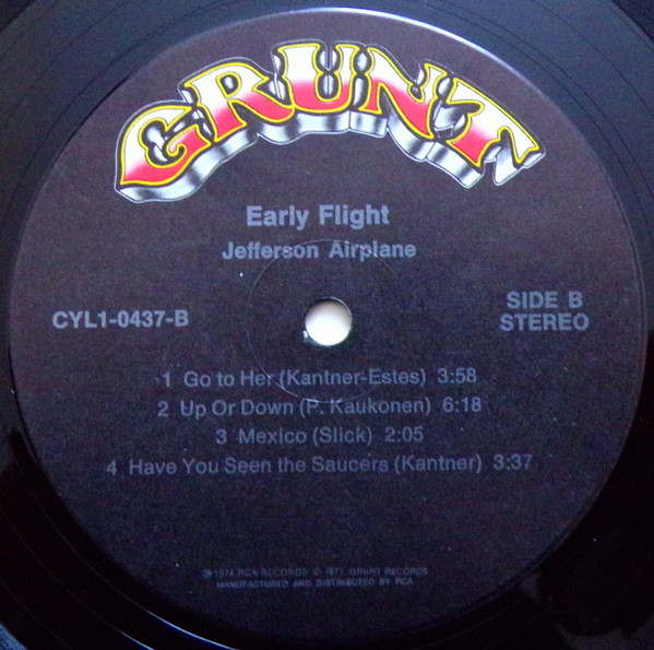 Jefferson Airplane - Early Flight (LP, Comp, Ind)