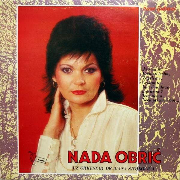 Nada ObriÄ‡ - Suze Ljubavi (LP, Album)