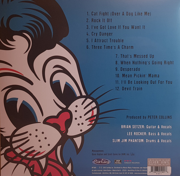 Stray Cats - 40  (LP, Album, Ltd, Sil)