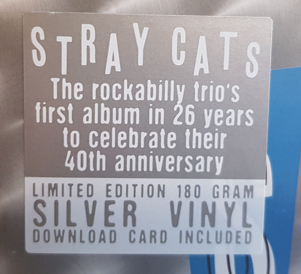 Stray Cats - 40  (LP, Album, Ltd, Sil)