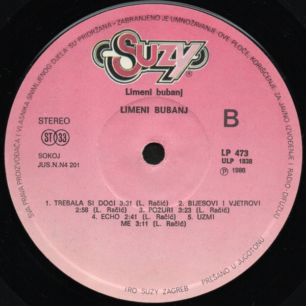Limeni Bubanj - Limeni Bubanj (LP, Album)