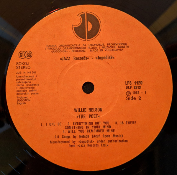 Willie Nelson - The Poet (LP, Comp)