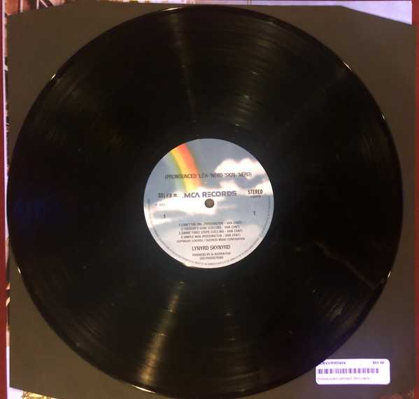 Lynyrd Skynyrd - (Pronounced 'LÄ•h-'nÃ©rd 'Skin-'nÃ©rd) (LP, Album, RE, 180)