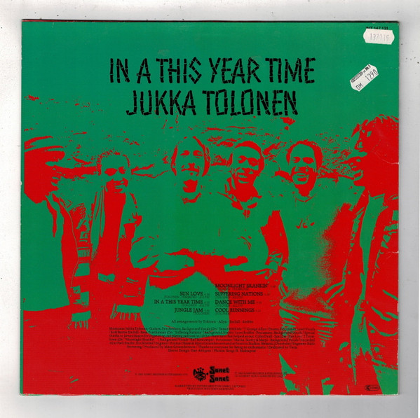 Jukka Tolonen - In A This Year Time (LP, Album)