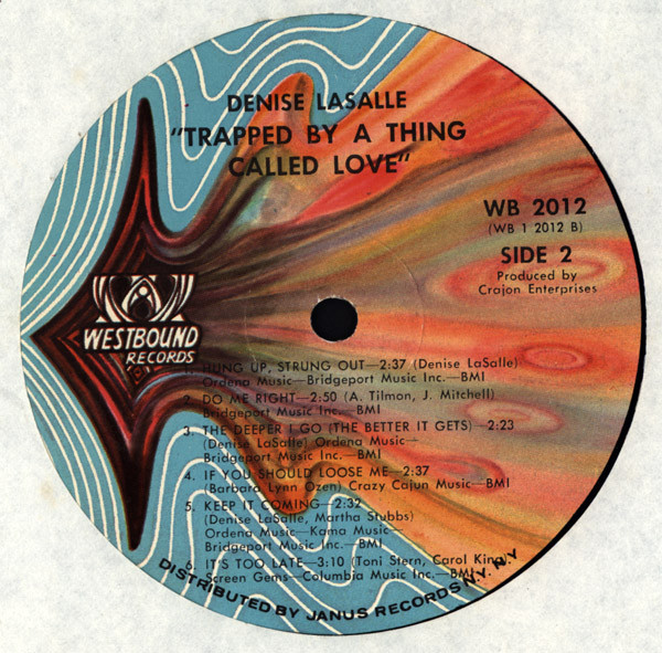 Denise LaSalle - Trapped By A Thing Called Love (LP, Album)