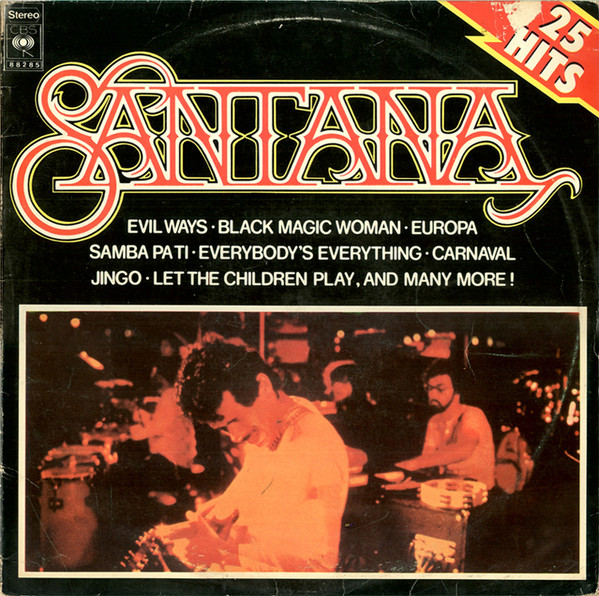 Santana - 25 Hits (The Sound of Santana - 25 Santana Greats) (2xLP, Comp, RP)