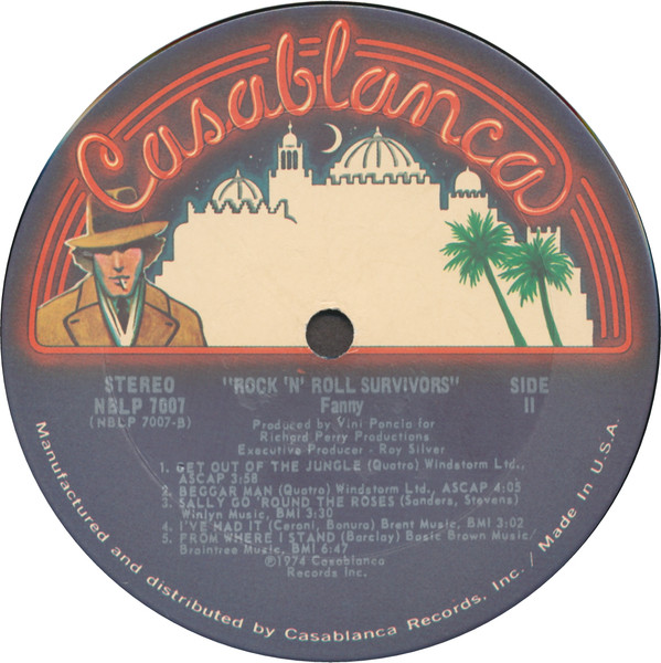 Fanny (2) - Rock And Roll Survivors (LP, Album, Ter)