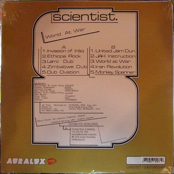 Scientist - World At War (LP, Album, RE)