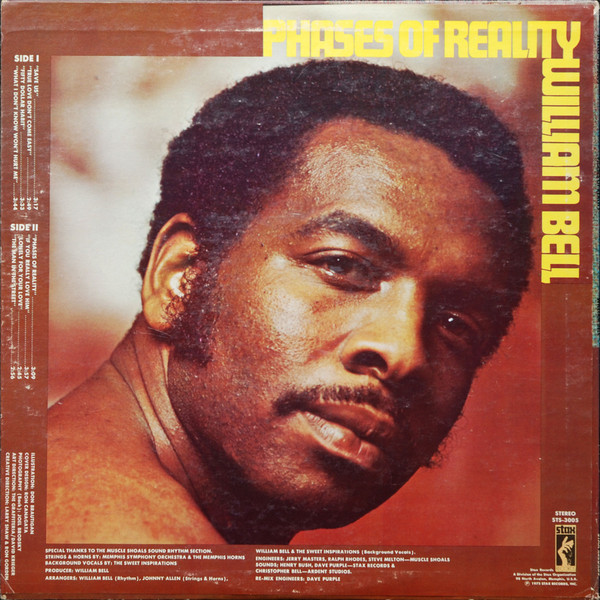 William Bell - Phases Of Reality (LP, Album, Mon)