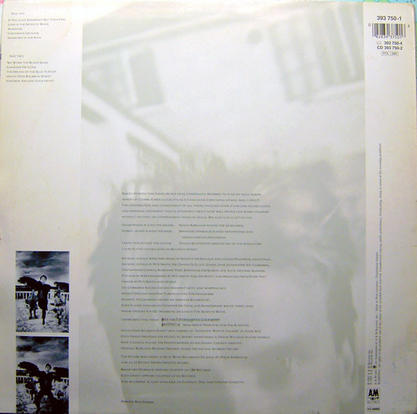 Sting - The Dream Of The Blue Turtles (LP, Album)