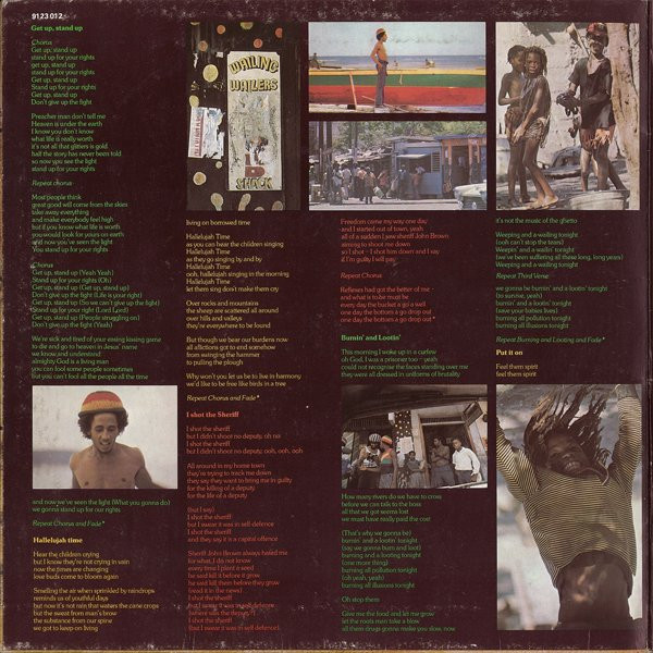 The Wailers - Burnin' (LP, Album, RE, Gat)