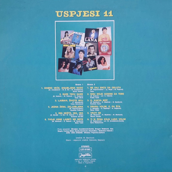 Various - Uspjesi 11 (LP, Comp)