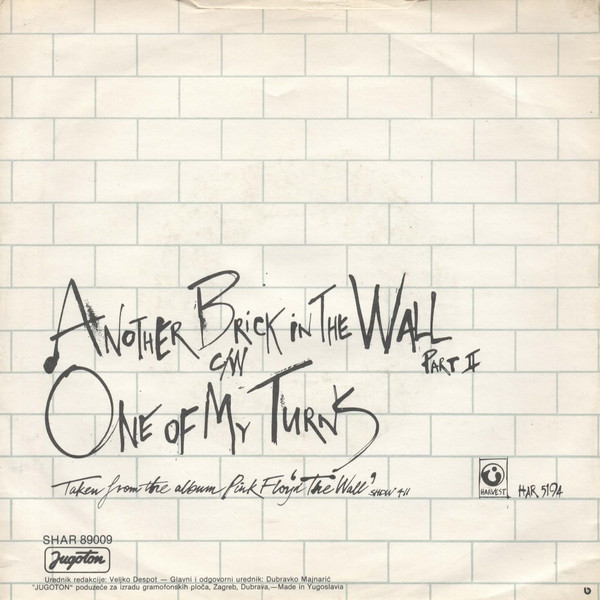 Pink Floyd - Another Brick In The Wall (Part II) (7