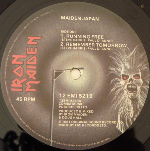 Iron Maiden - Maiden Japan (12