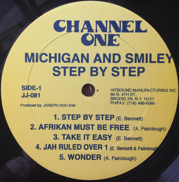 Michigan And Smiley* - Step By Step (LP, Album, RP)