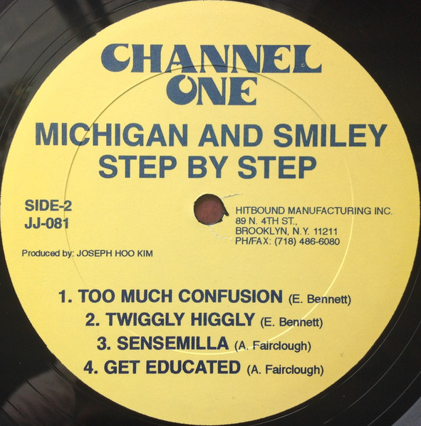 Michigan And Smiley* - Step By Step (LP, Album, RP)