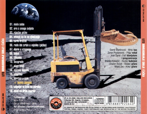 Let 3 - Bombardiranje Srbije I ÄŒaÄka (CD, Album)