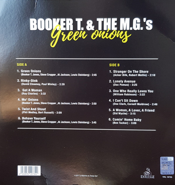 Booker T & The MG's - Green Onions (LP, Album, RE, 180)