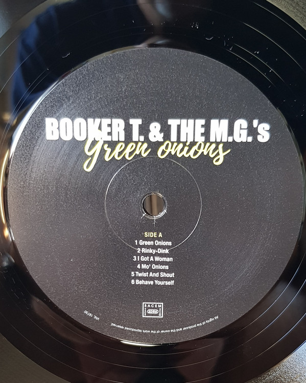 Booker T & The MG's - Green Onions (LP, Album, RE, 180)