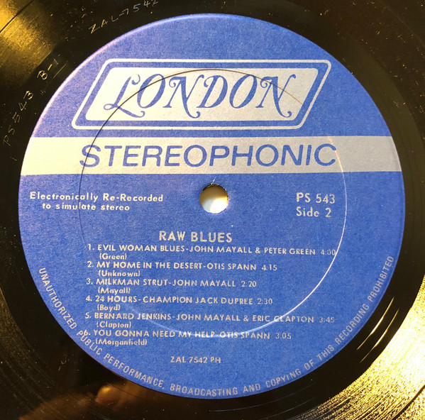 Various - Raw Blues (LP, Album, RP, PH-)